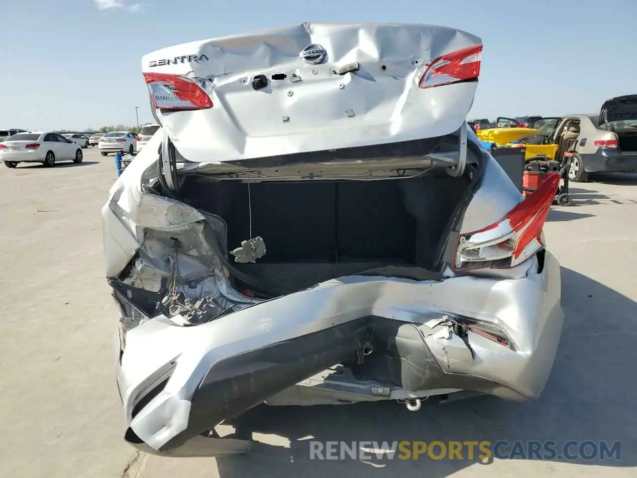 6 fotografías del automóvil dañado 3N1AB7AP9KY418622 NISSAN SENTRA 2019