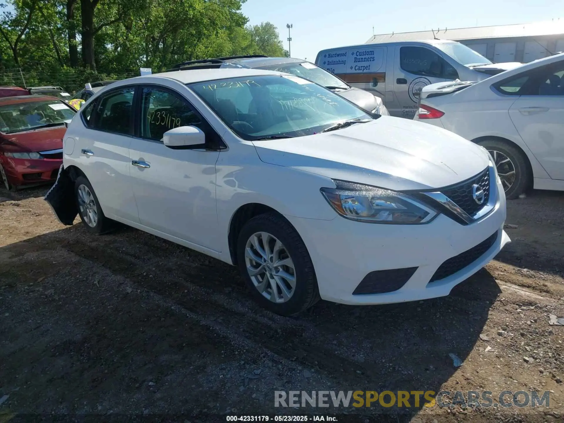 1 fotografías del automóvil dañado 3N1AB7AP9KY420452 NISSAN SENTRA 2019