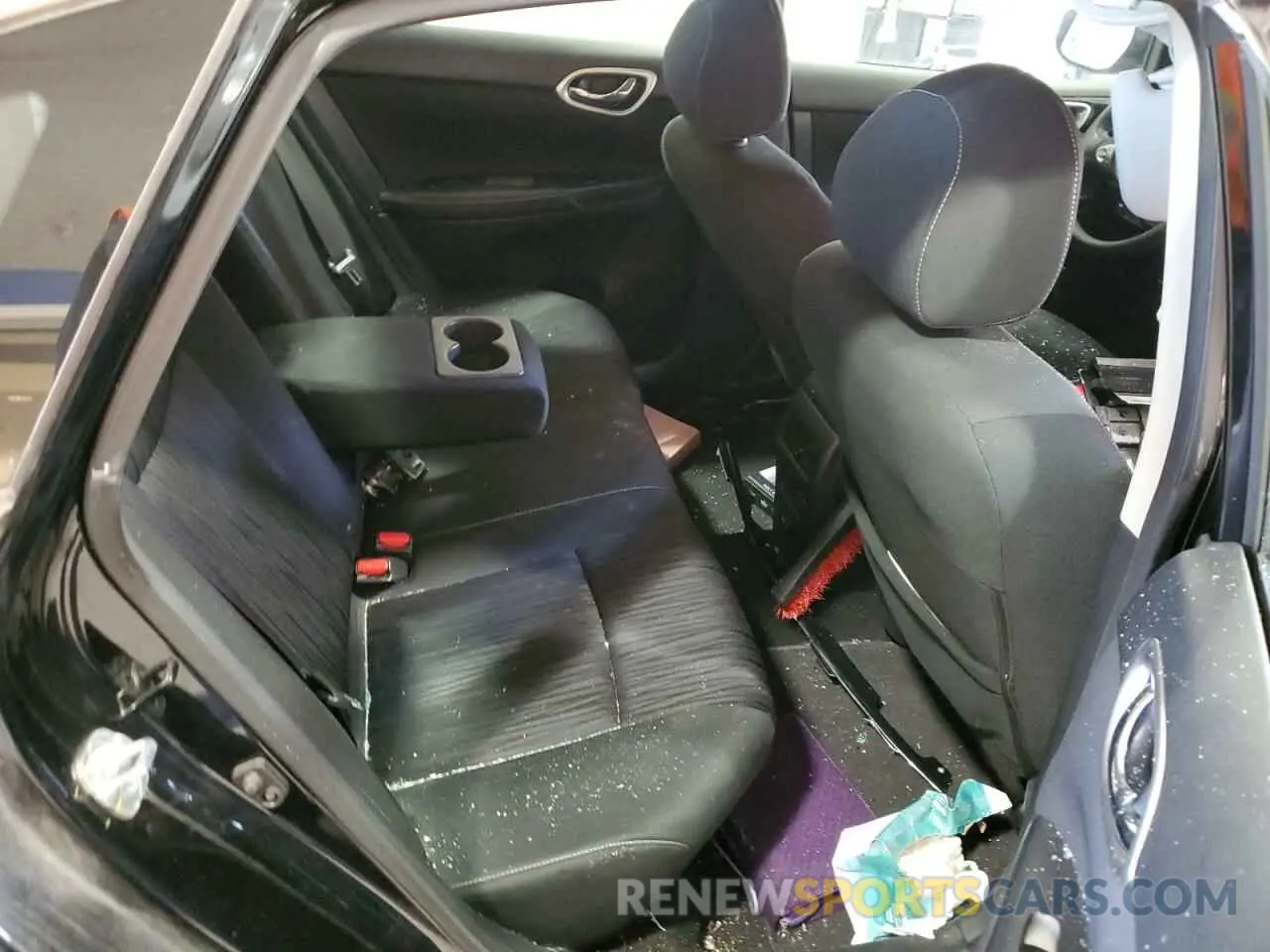 10 fotografías del automóvil dañado 3N1AB7AP9KY426316 NISSAN SENTRA 2019