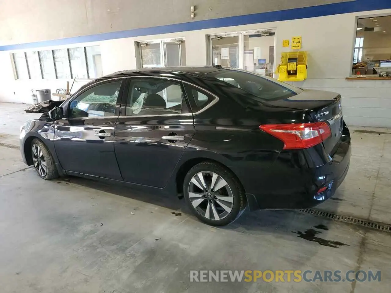 2 fotografías del automóvil dañado 3N1AB7AP9KY426316 NISSAN SENTRA 2019