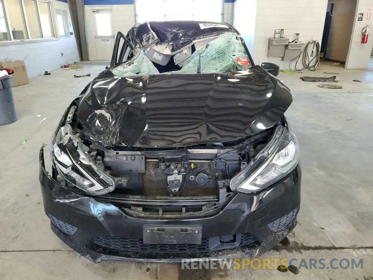5 fotografías del automóvil dañado 3N1AB7AP9KY426316 NISSAN SENTRA 2019
