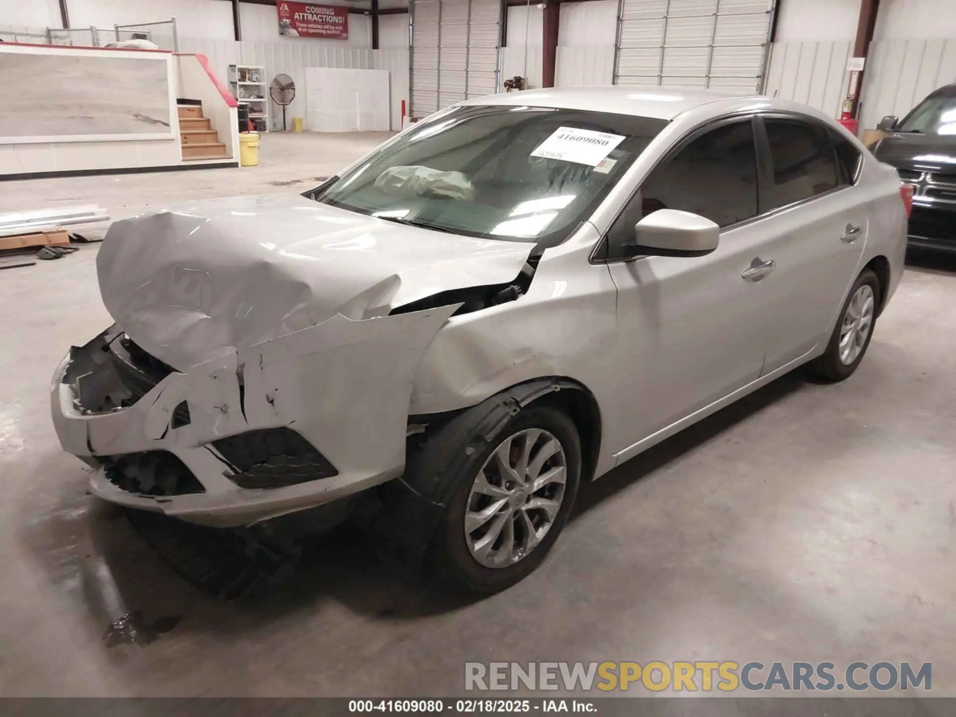 2 fotografías del automóvil dañado 3N1AB7AP9KY427322 NISSAN SENTRA 2019