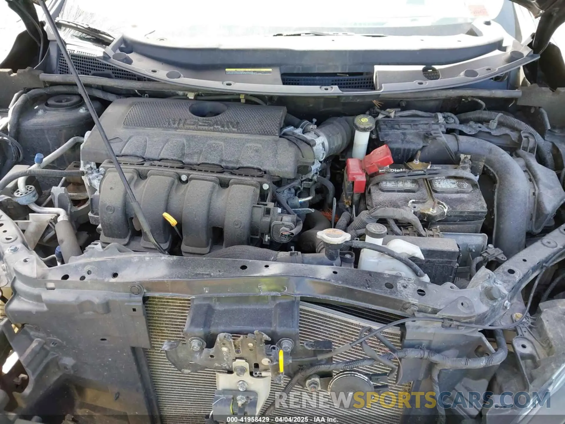 10 fotografías del automóvil dañado 3N1AB7AP9KY427465 NISSAN SENTRA 2019