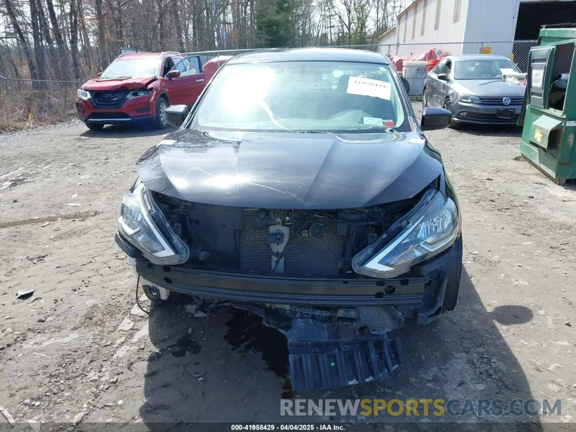 12 fotografías del automóvil dañado 3N1AB7AP9KY427465 NISSAN SENTRA 2019