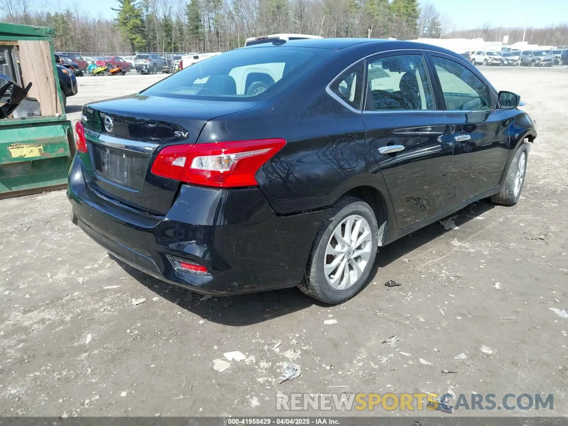 4 fotografías del automóvil dañado 3N1AB7AP9KY427465 NISSAN SENTRA 2019