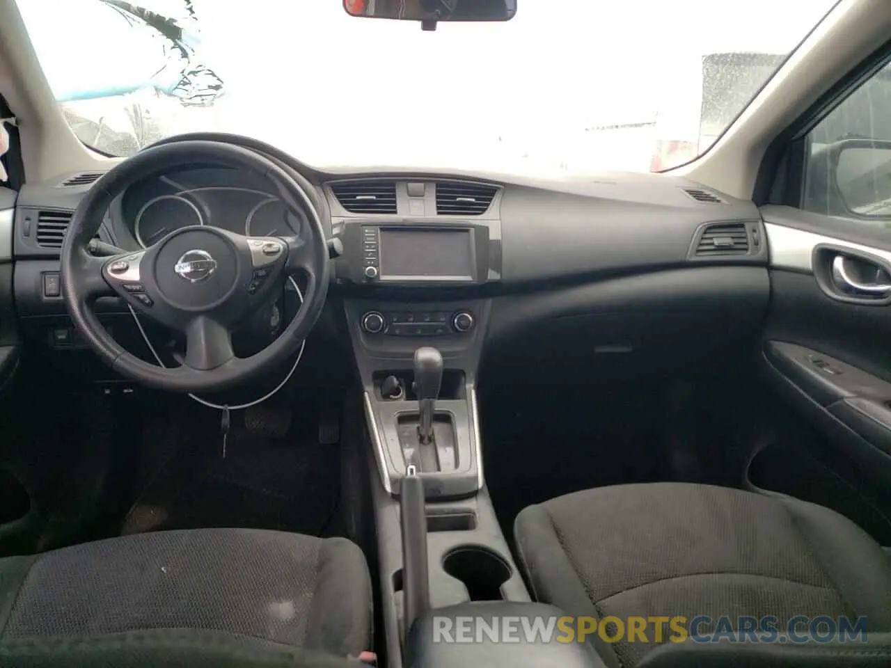 8 fotografías del automóvil dañado 3N1AB7AP9KY450129 NISSAN SENTRA 2019