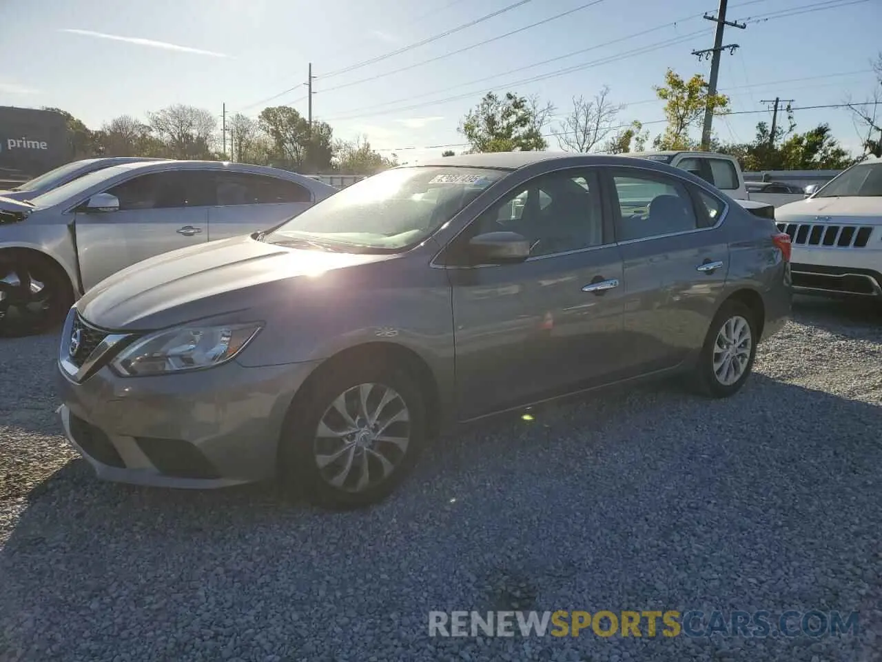 1 fotografías del automóvil dañado 3N1AB7AP9KY455072 NISSAN SENTRA 2019