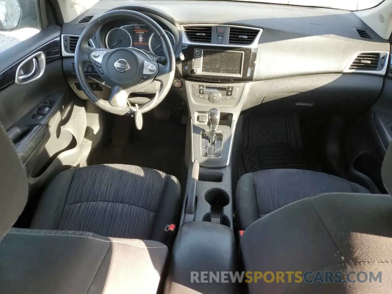 8 fotografías del automóvil dañado 3N1AB7AP9KY455072 NISSAN SENTRA 2019