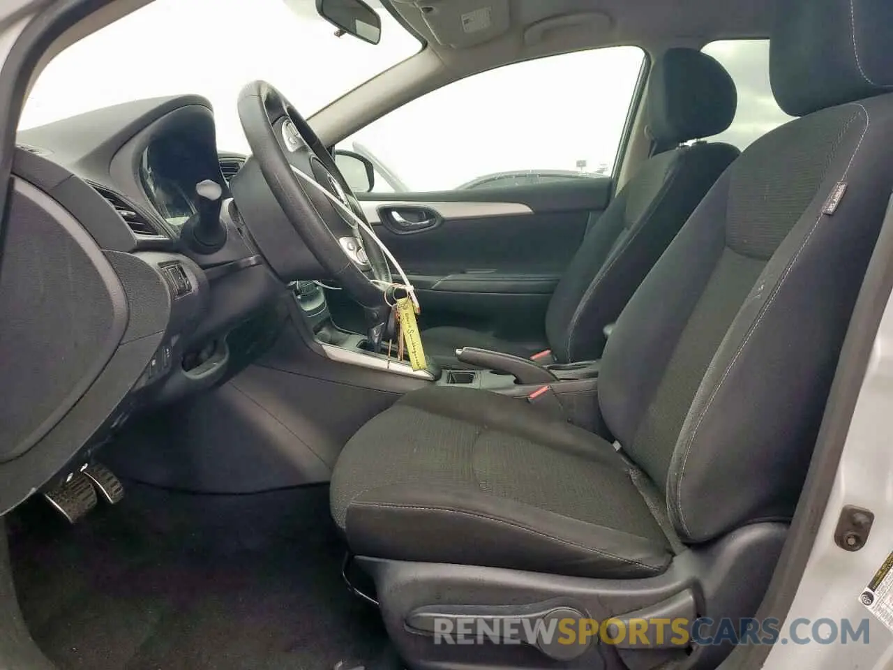 7 fotografías del automóvil dañado 3N1AB7AP9KY456738 NISSAN SENTRA 2019