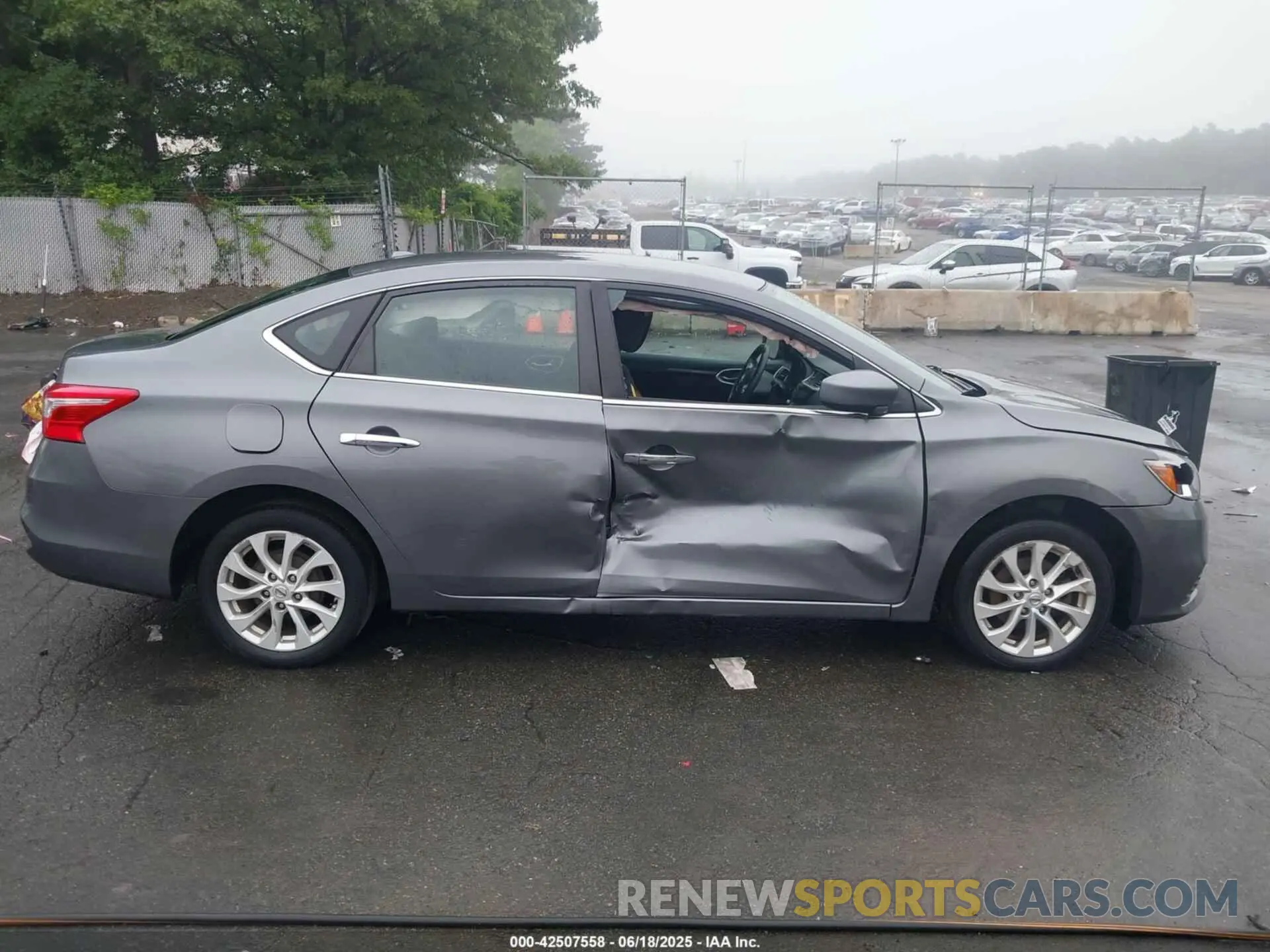 13 fotografías del automóvil dañado 3N1AB7APXKL605011 NISSAN SENTRA 2019