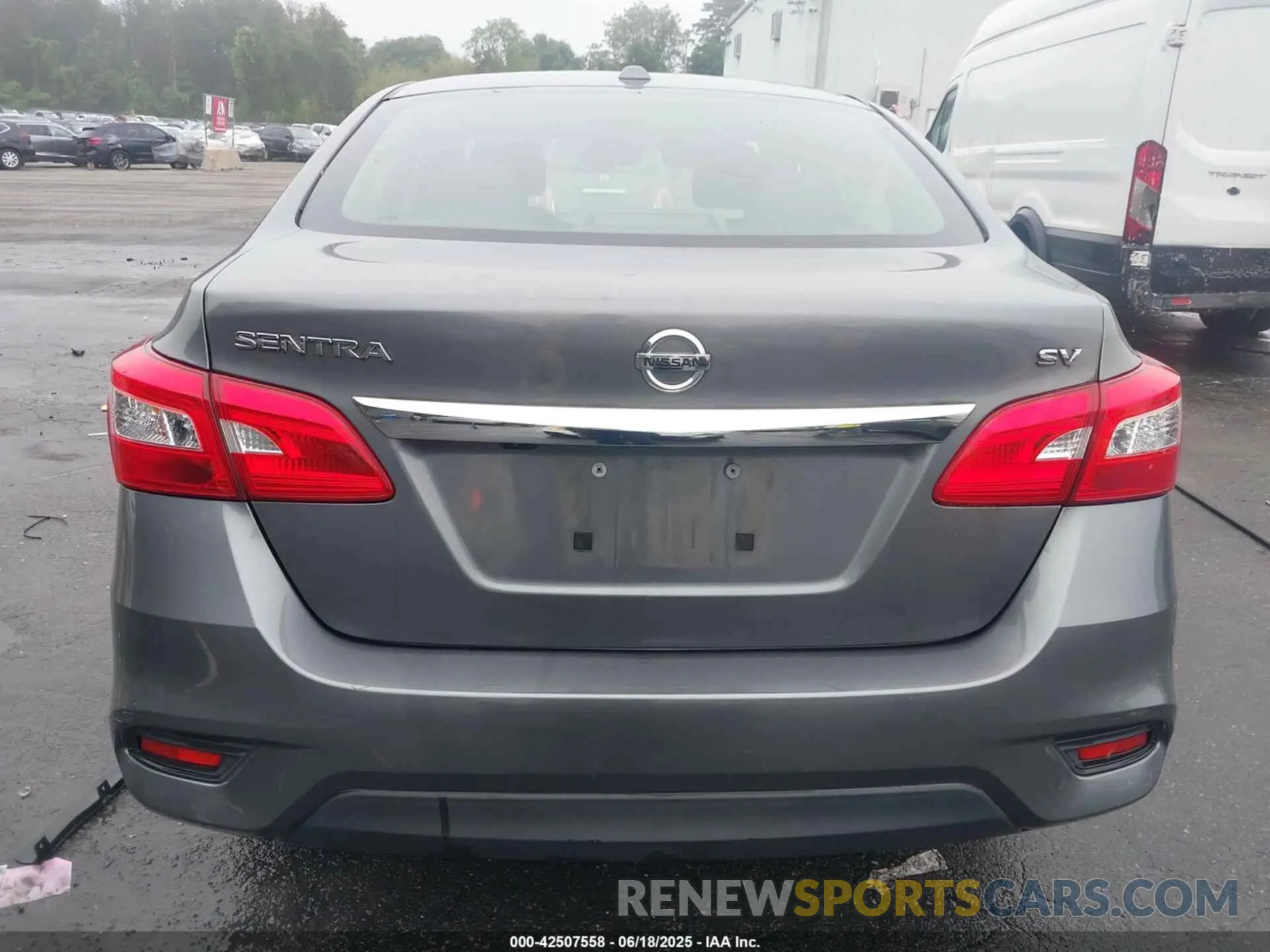 16 fotografías del automóvil dañado 3N1AB7APXKL605011 NISSAN SENTRA 2019