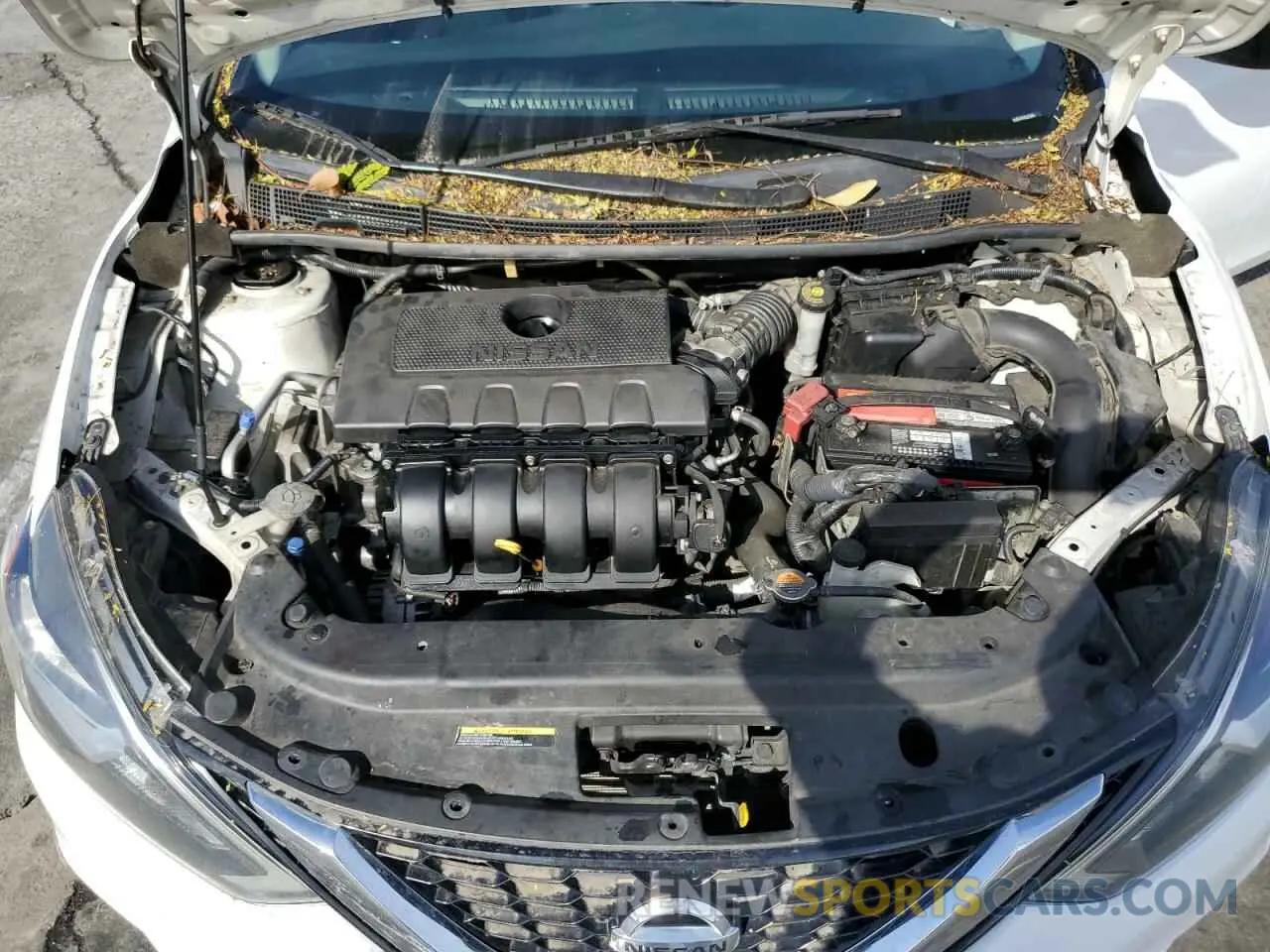 11 fotografías del automóvil dañado 3N1AB7APXKL612654 NISSAN SENTRA 2019