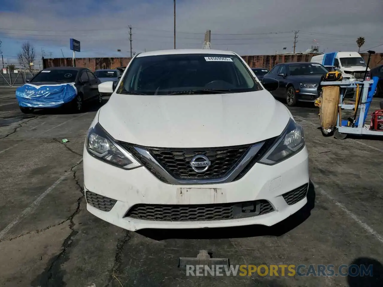 5 fotografías del automóvil dañado 3N1AB7APXKL612654 NISSAN SENTRA 2019
