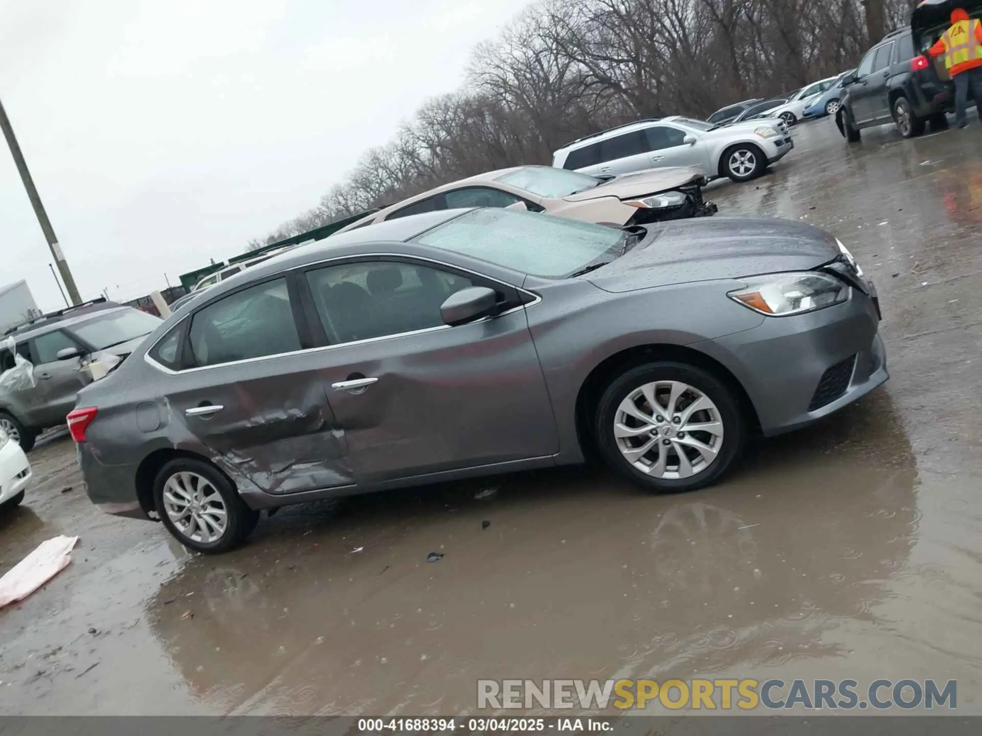 13 fotografías del automóvil dañado 3N1AB7APXKL626845 NISSAN SENTRA 2019