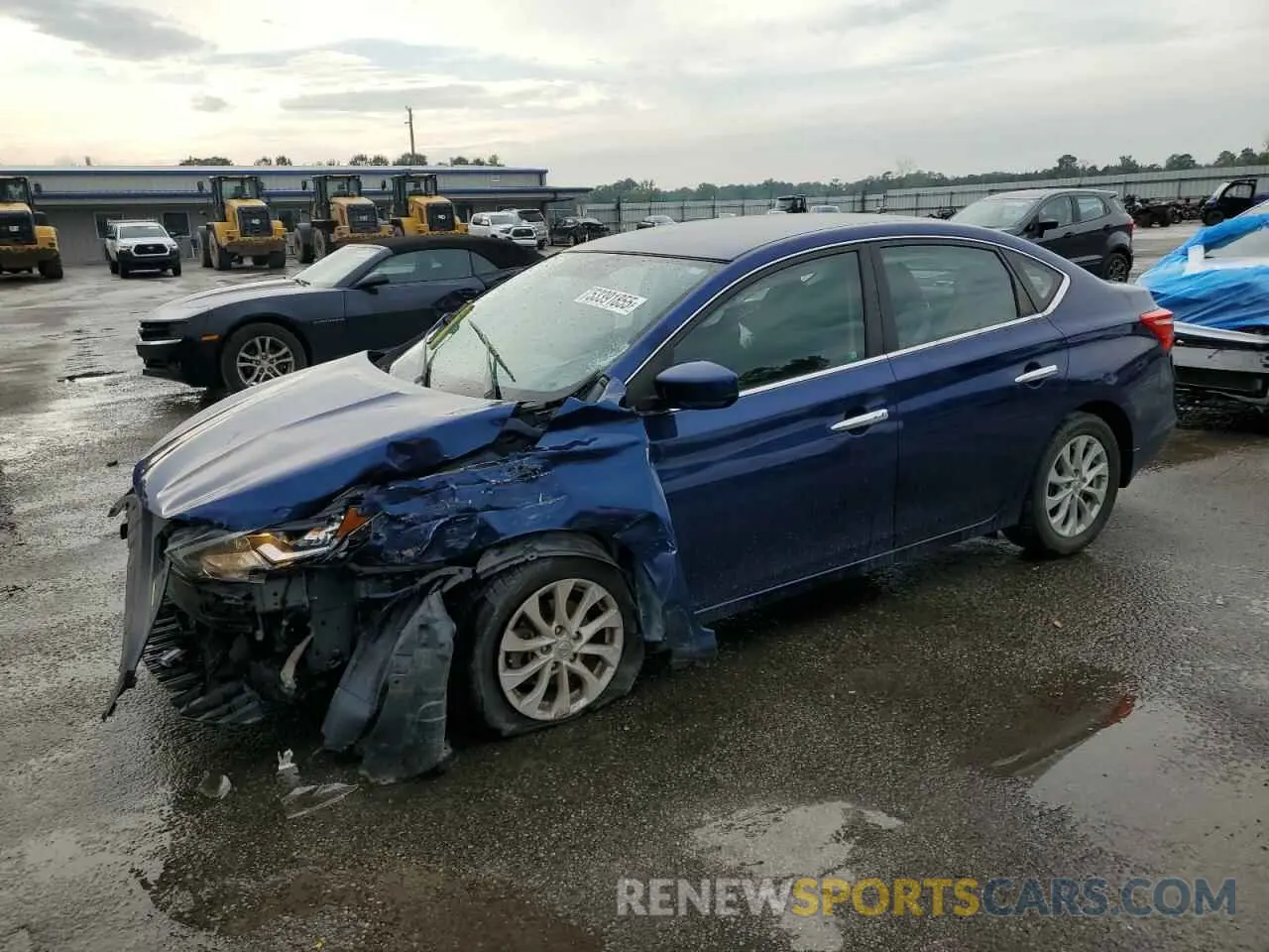 1 fotografías del automóvil dañado 3N1AB7APXKY220048 NISSAN SENTRA 2019
