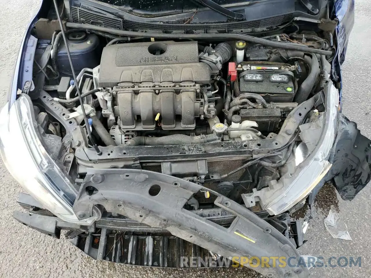 11 fotografías del automóvil dañado 3N1AB7APXKY220048 NISSAN SENTRA 2019