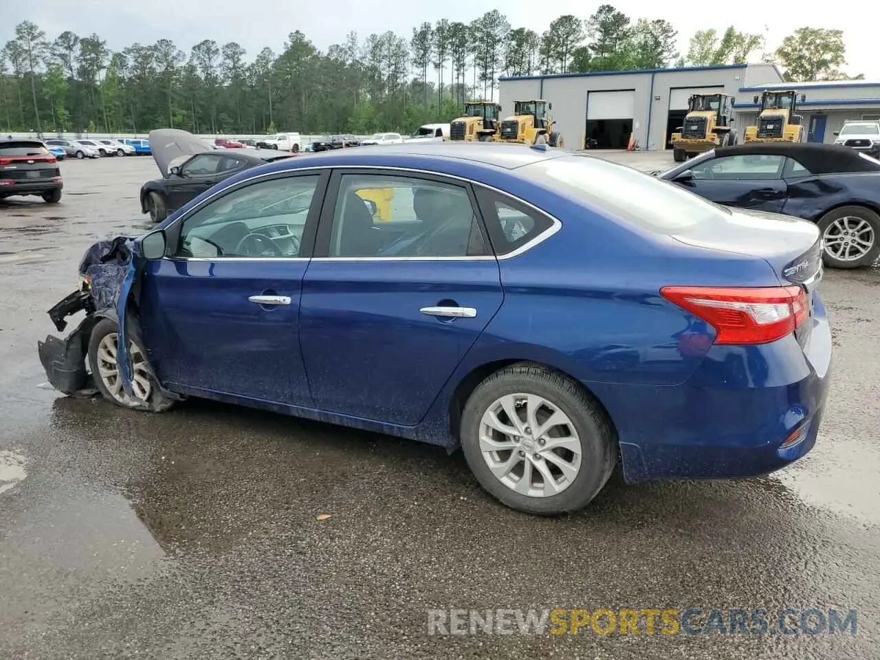 2 fotografías del automóvil dañado 3N1AB7APXKY220048 NISSAN SENTRA 2019