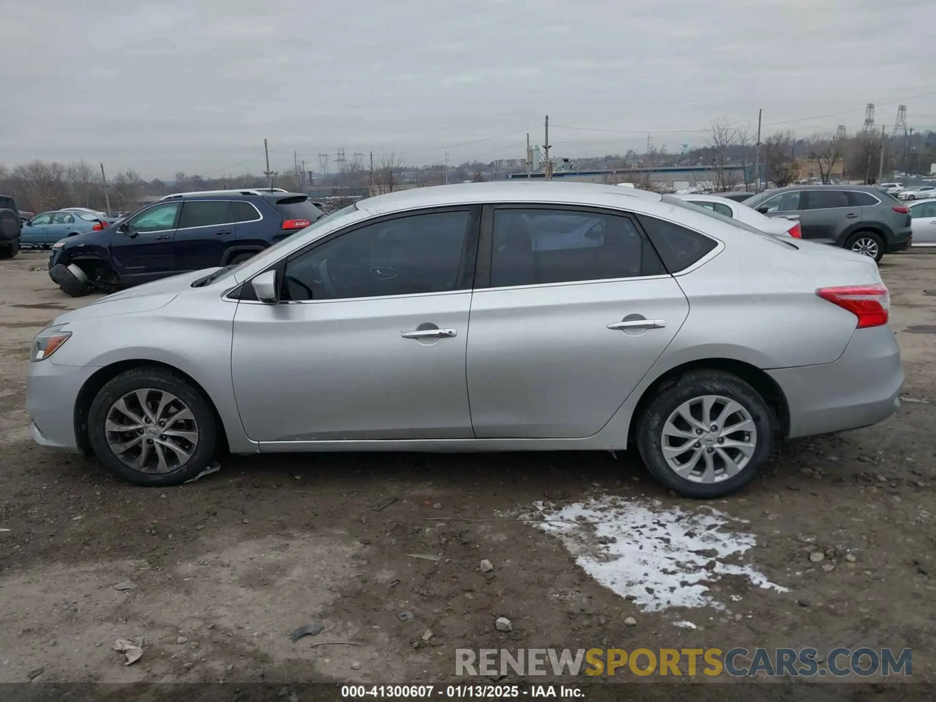 14 fotografías del automóvil dañado 3N1AB7APXKY228618 NISSAN SENTRA 2019