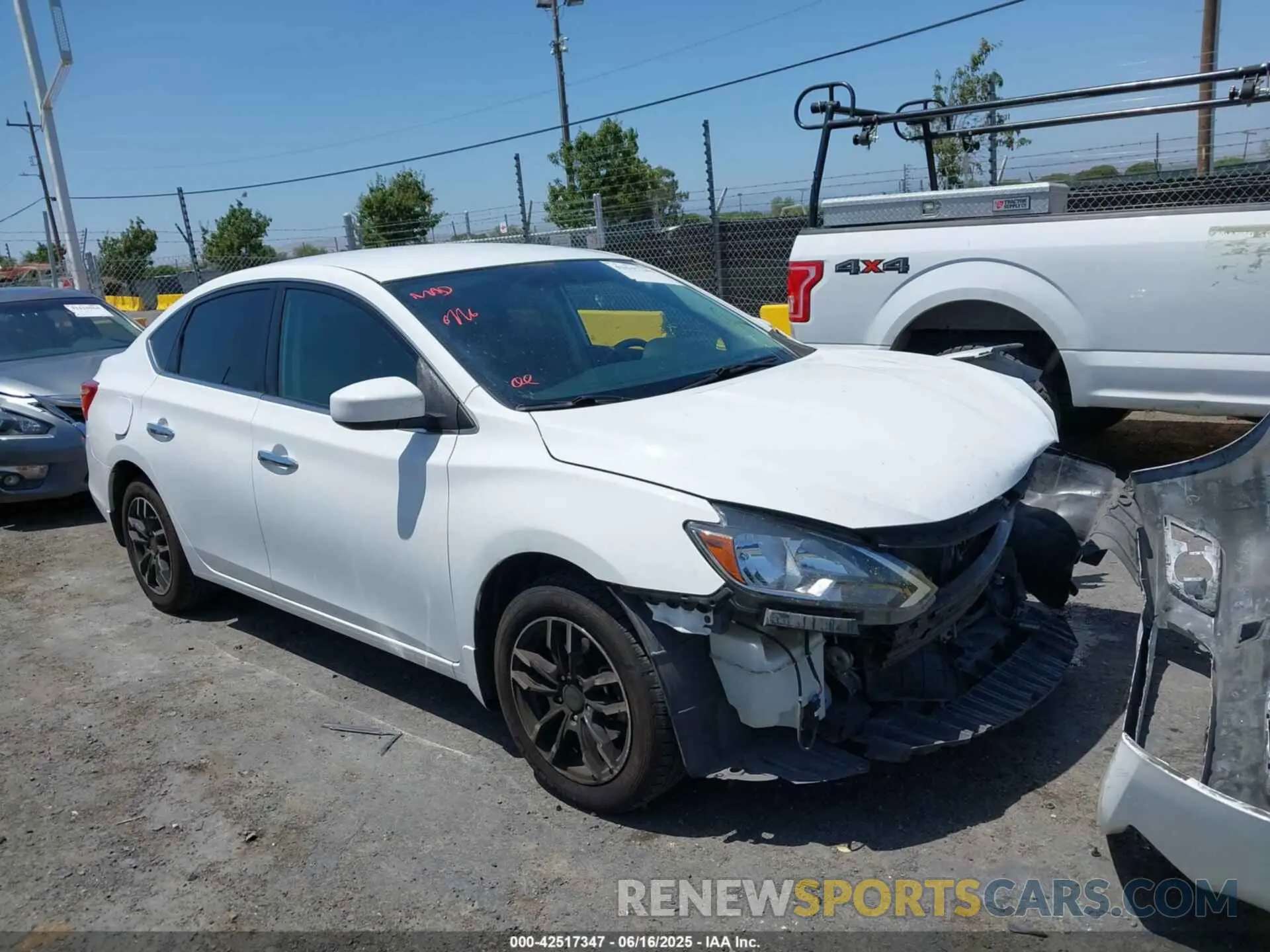 1 fotografías del automóvil dañado 3N1AB7APXKY230367 NISSAN SENTRA 2019