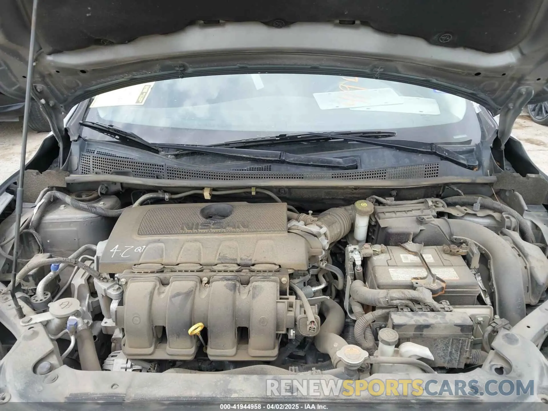 10 fotografías del automóvil dañado 3N1AB7APXKY238159 NISSAN SENTRA 2019