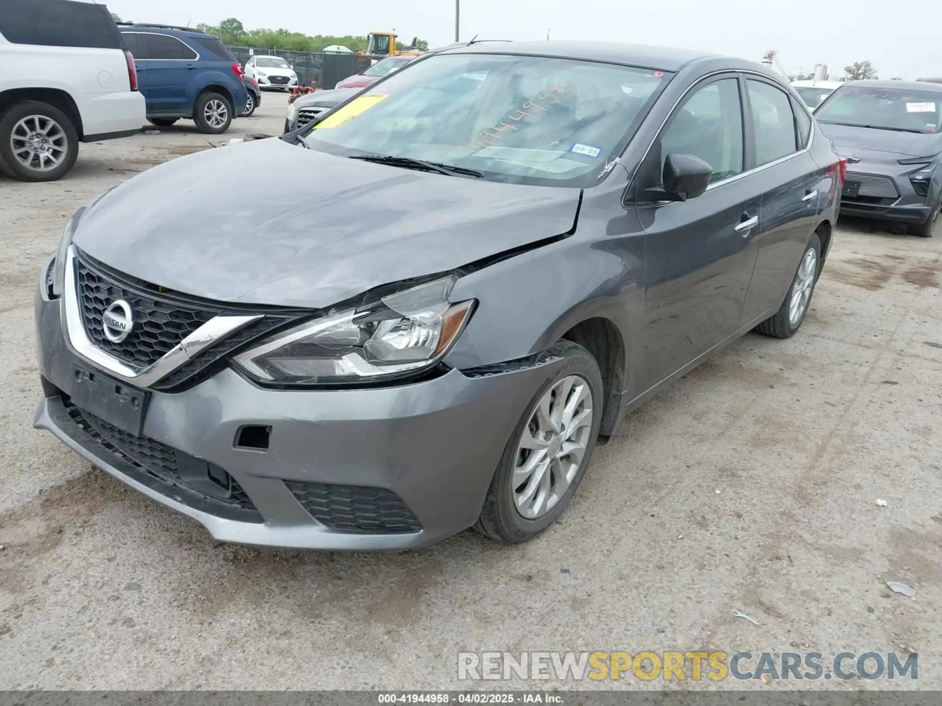 6 fotografías del automóvil dañado 3N1AB7APXKY238159 NISSAN SENTRA 2019