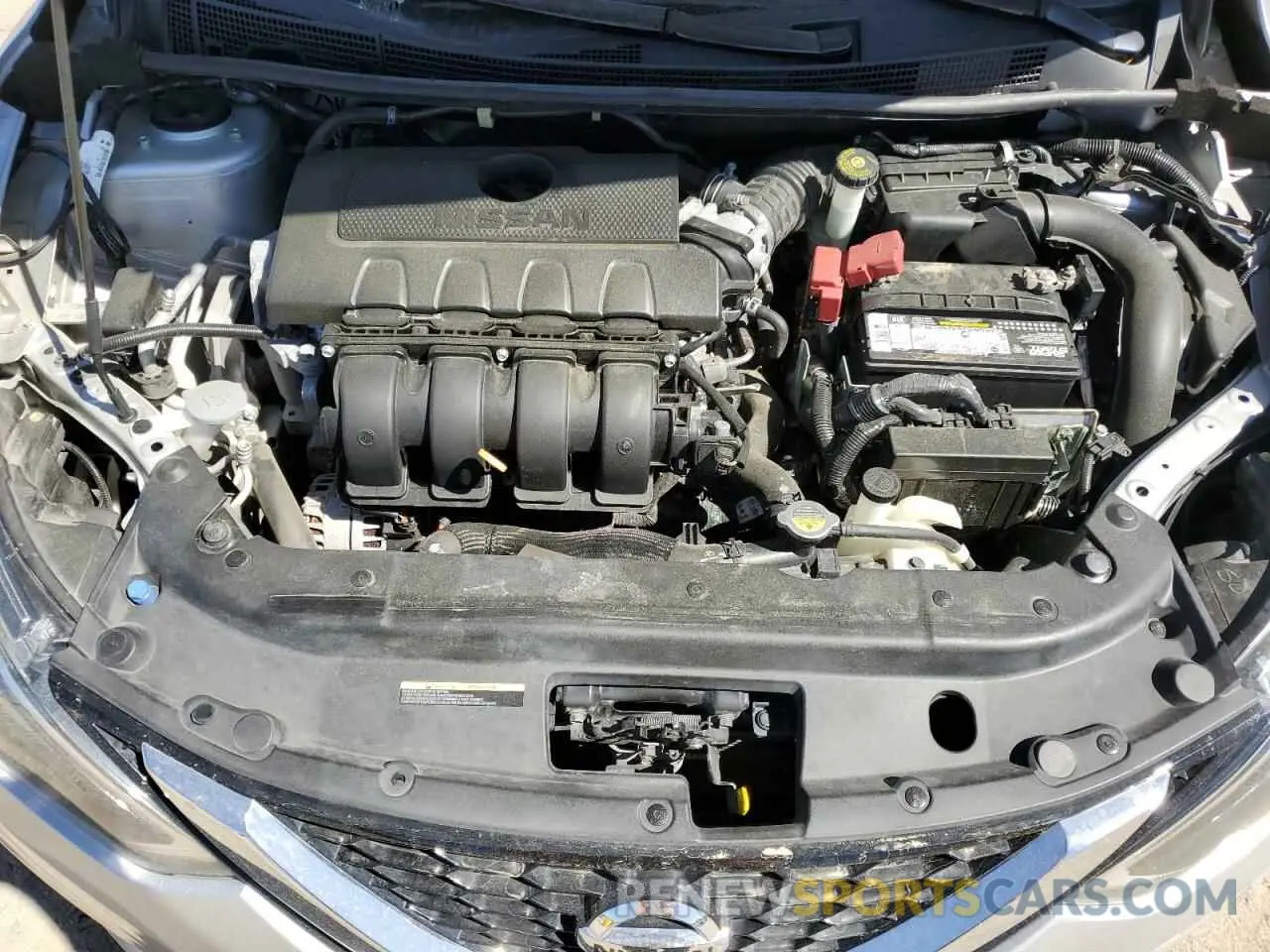 12 fotografías del automóvil dañado 3N1AB7APXKY245029 NISSAN SENTRA 2019