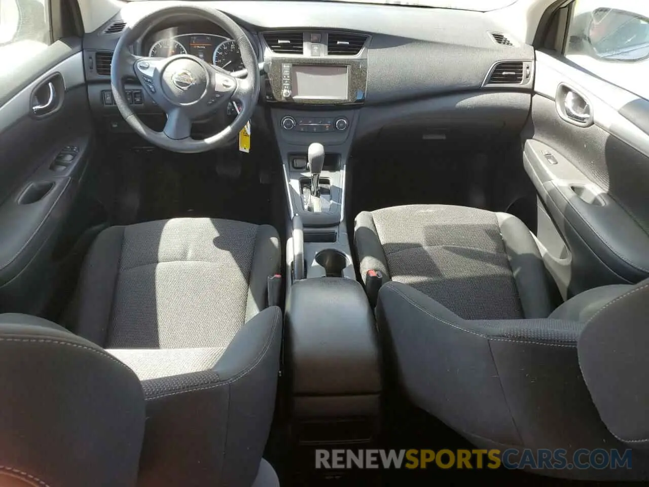 8 fotografías del automóvil dañado 3N1AB7APXKY245029 NISSAN SENTRA 2019