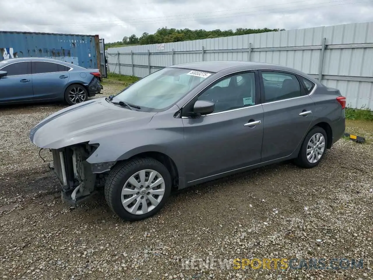 1 fotografías del automóvil dañado 3N1AB7APXKY250084 NISSAN SENTRA 2019