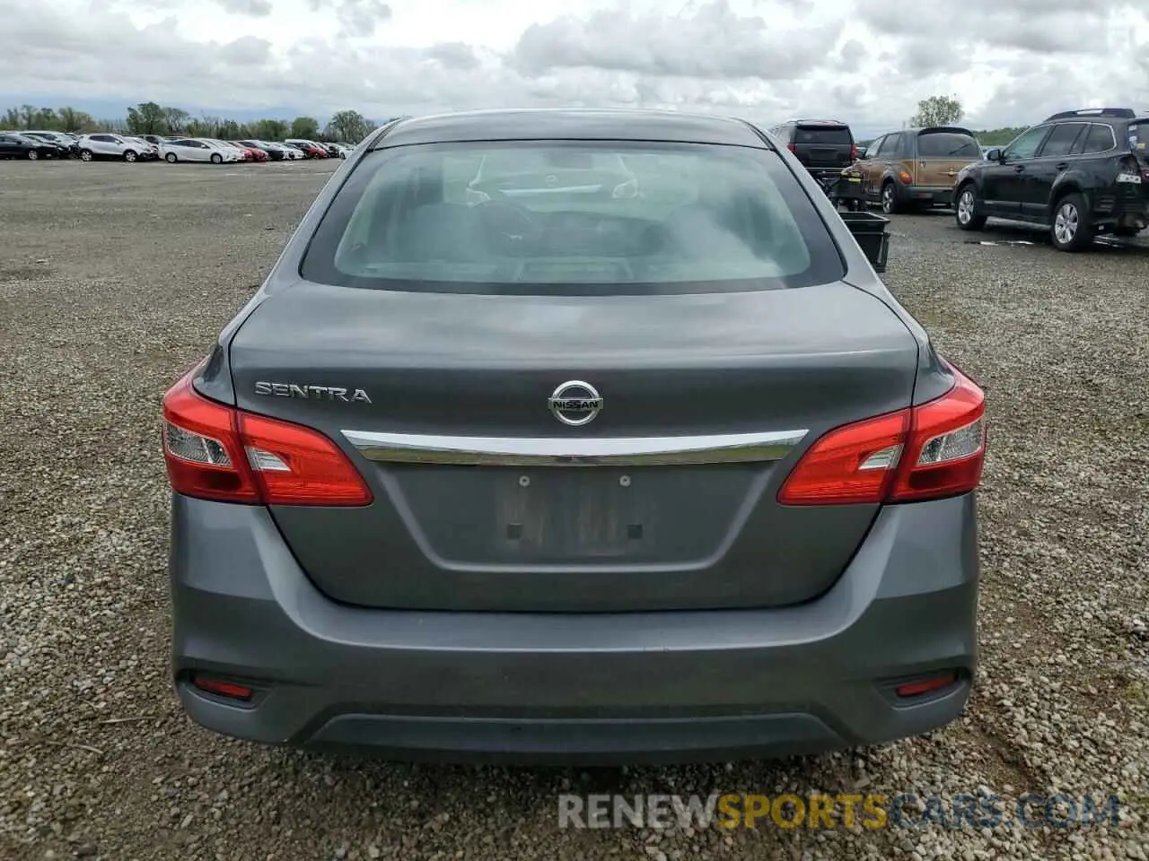 6 fotografías del automóvil dañado 3N1AB7APXKY250084 NISSAN SENTRA 2019