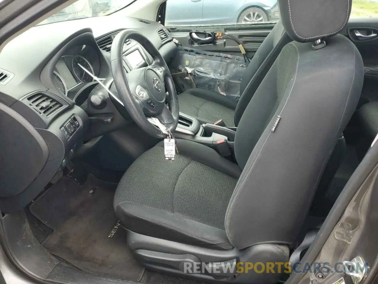 7 fotografías del automóvil dañado 3N1AB7APXKY250084 NISSAN SENTRA 2019