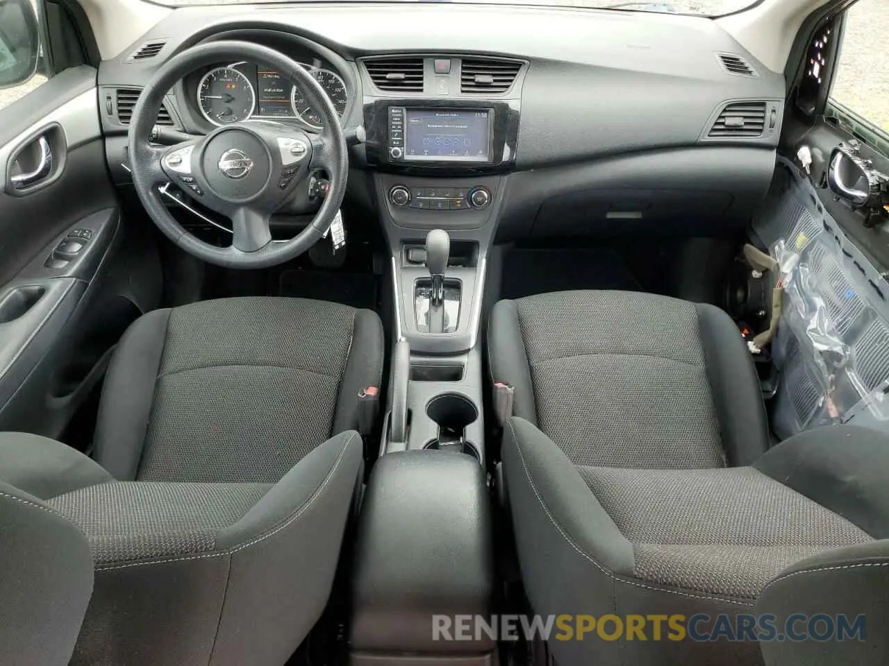 8 fotografías del automóvil dañado 3N1AB7APXKY250084 NISSAN SENTRA 2019