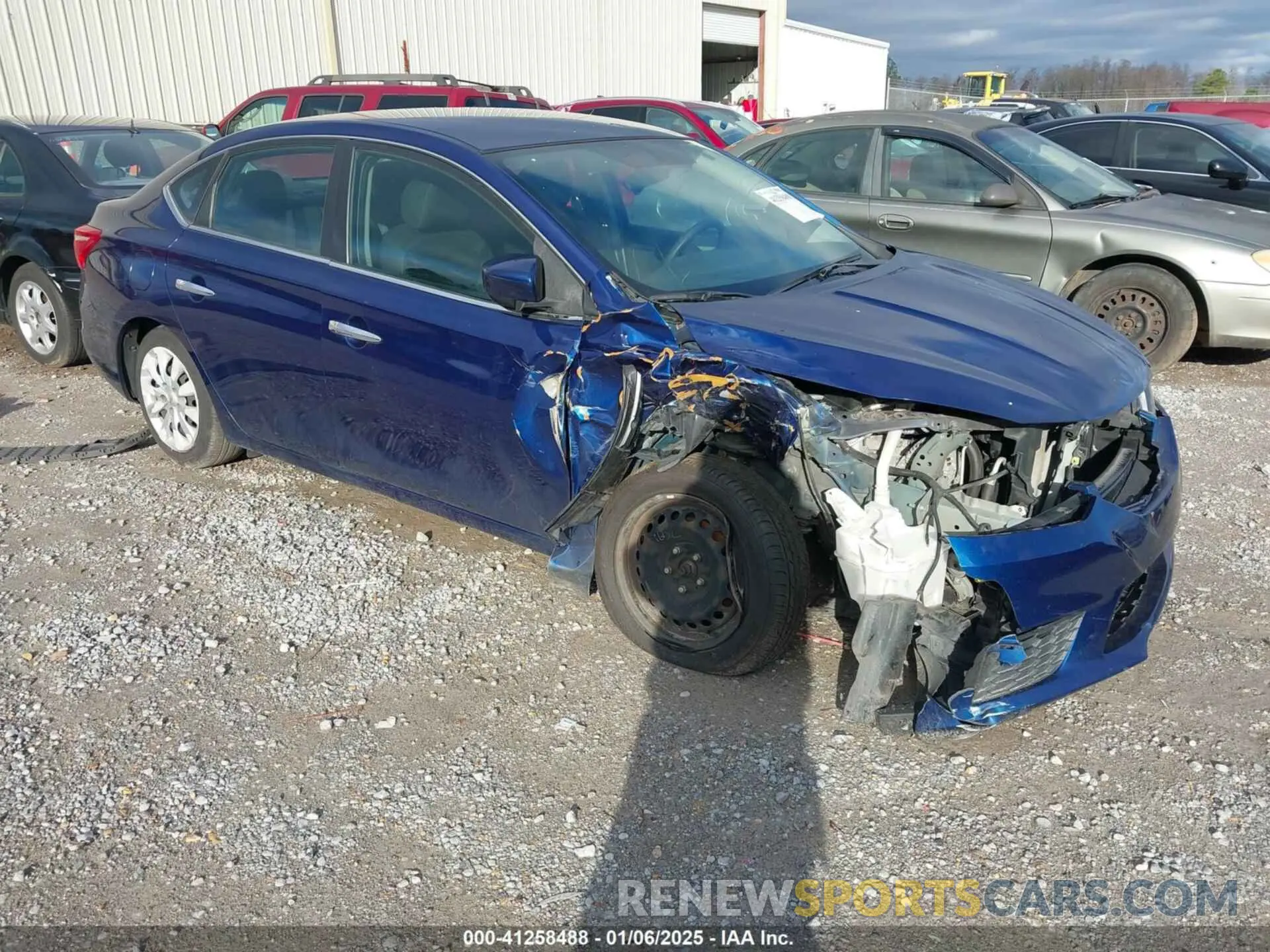 1 fotografías del automóvil dañado 3N1AB7APXKY268469 NISSAN SENTRA 2019