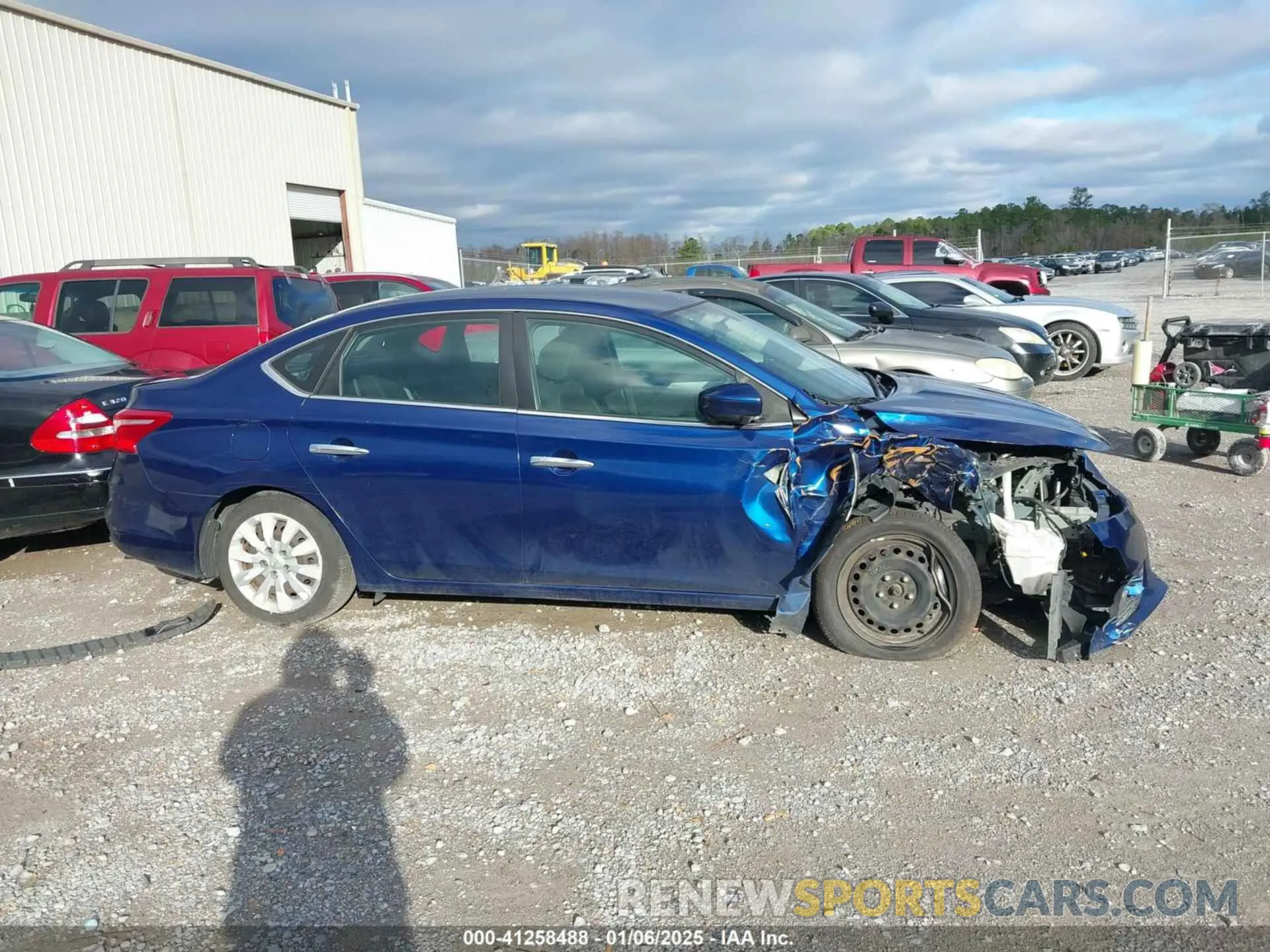14 fotografías del automóvil dañado 3N1AB7APXKY268469 NISSAN SENTRA 2019