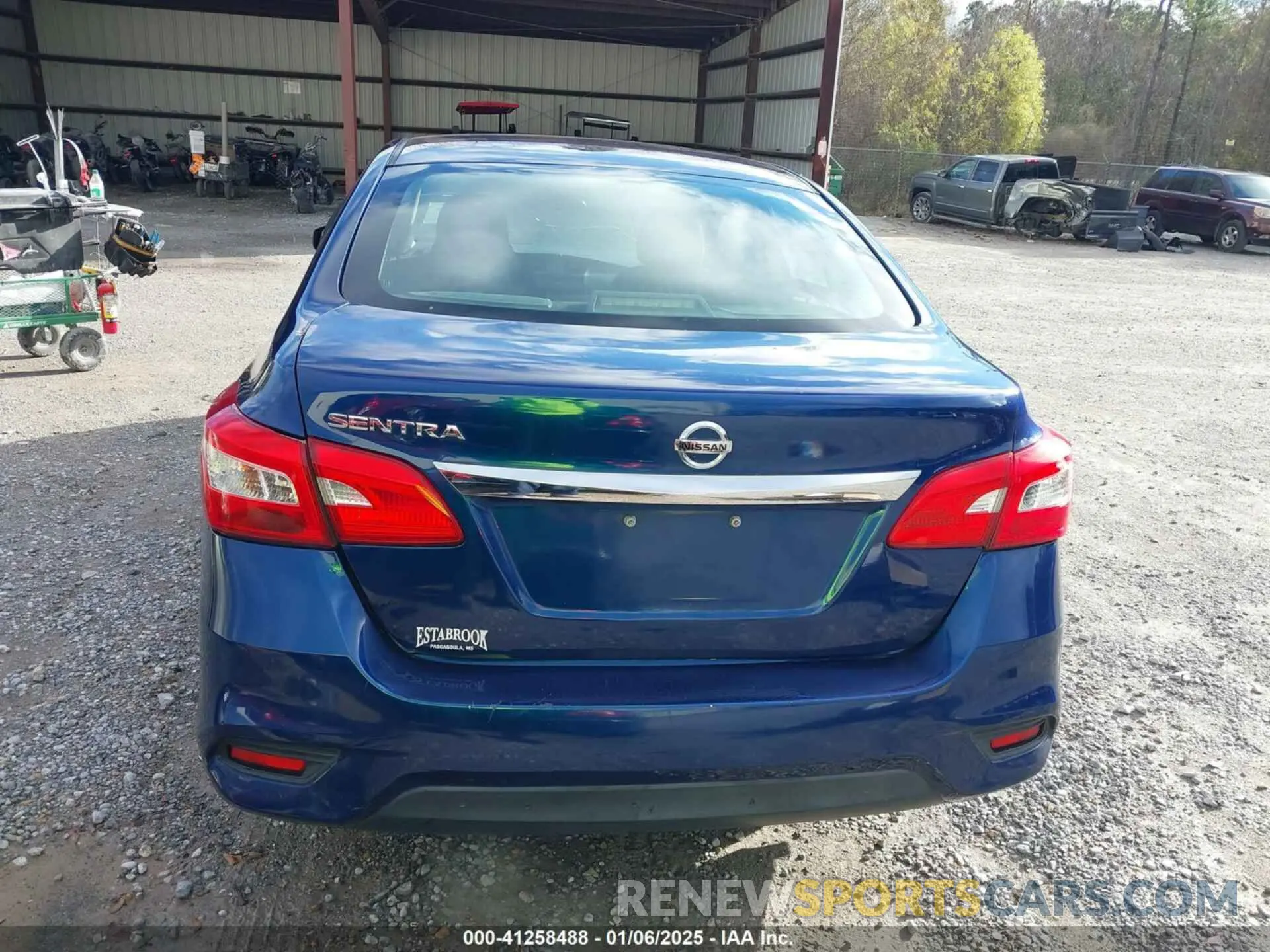 17 fotografías del automóvil dañado 3N1AB7APXKY268469 NISSAN SENTRA 2019
