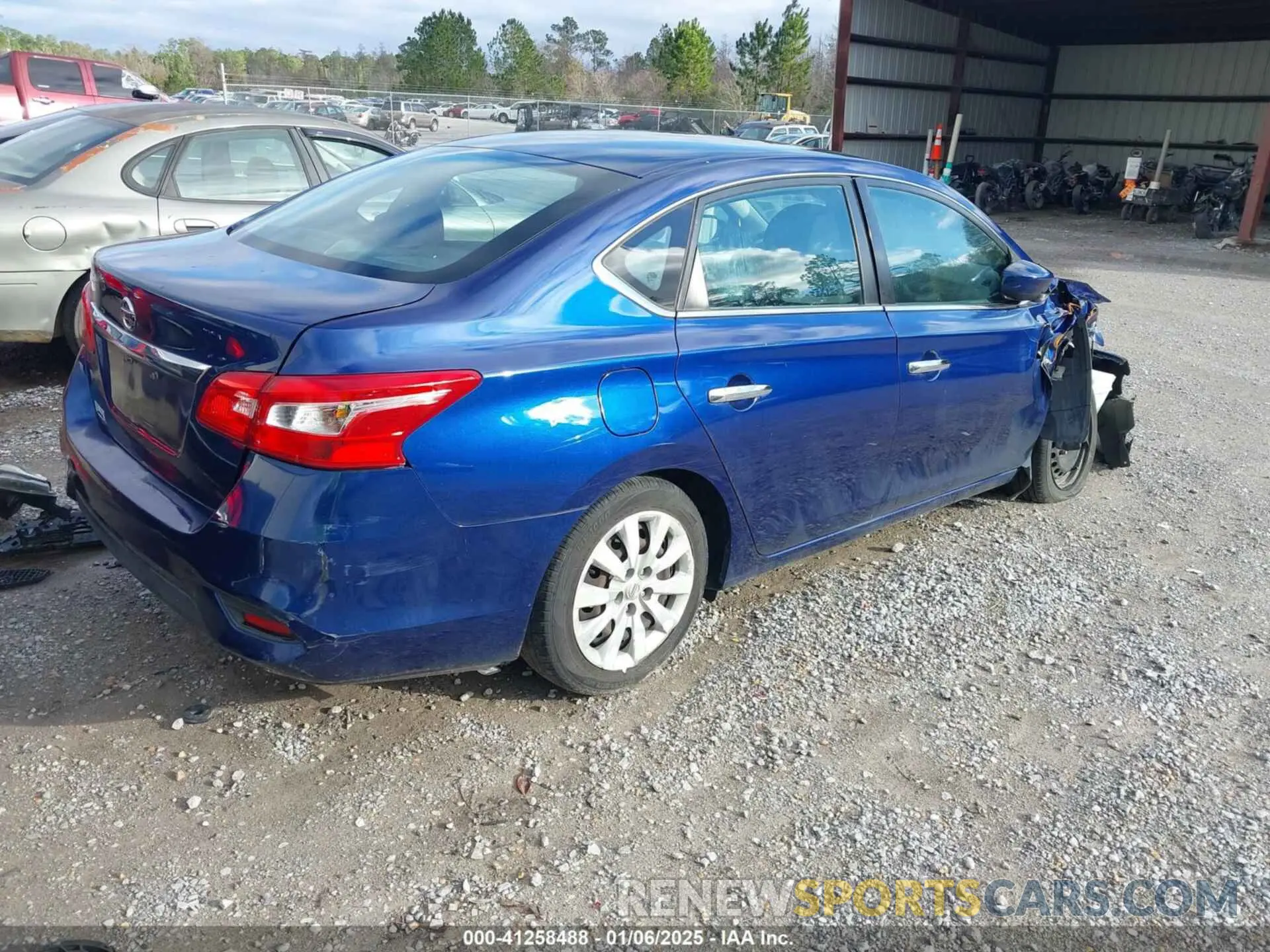 4 fotografías del automóvil dañado 3N1AB7APXKY268469 NISSAN SENTRA 2019