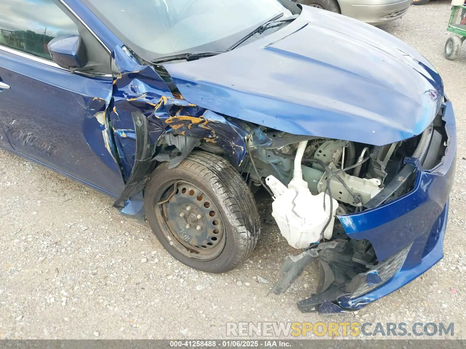 6 fotografías del automóvil dañado 3N1AB7APXKY268469 NISSAN SENTRA 2019