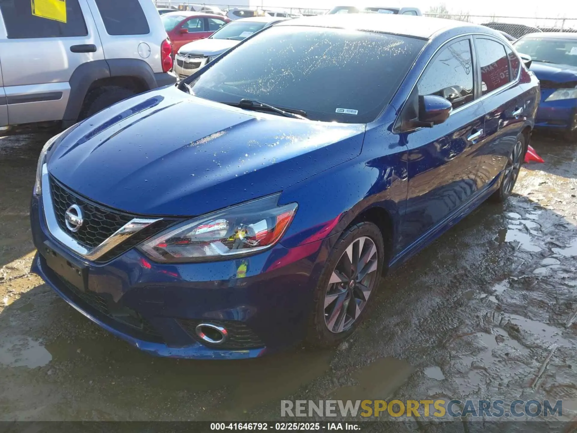 2 fotografías del automóvil dañado 3N1AB7APXKY276622 NISSAN SENTRA 2019
