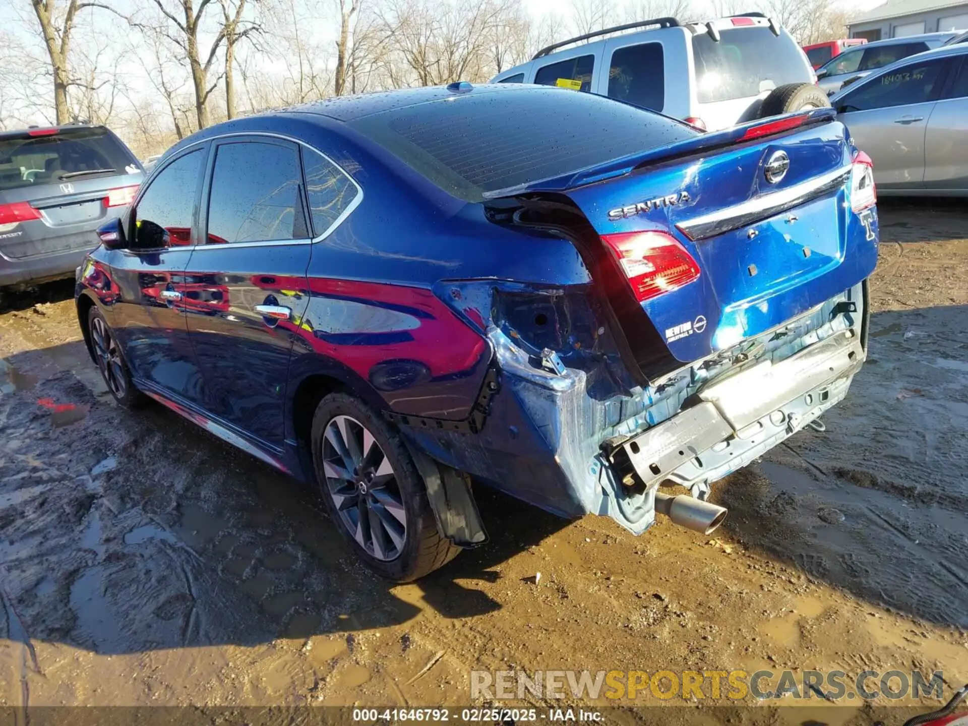 3 fotografías del automóvil dañado 3N1AB7APXKY276622 NISSAN SENTRA 2019