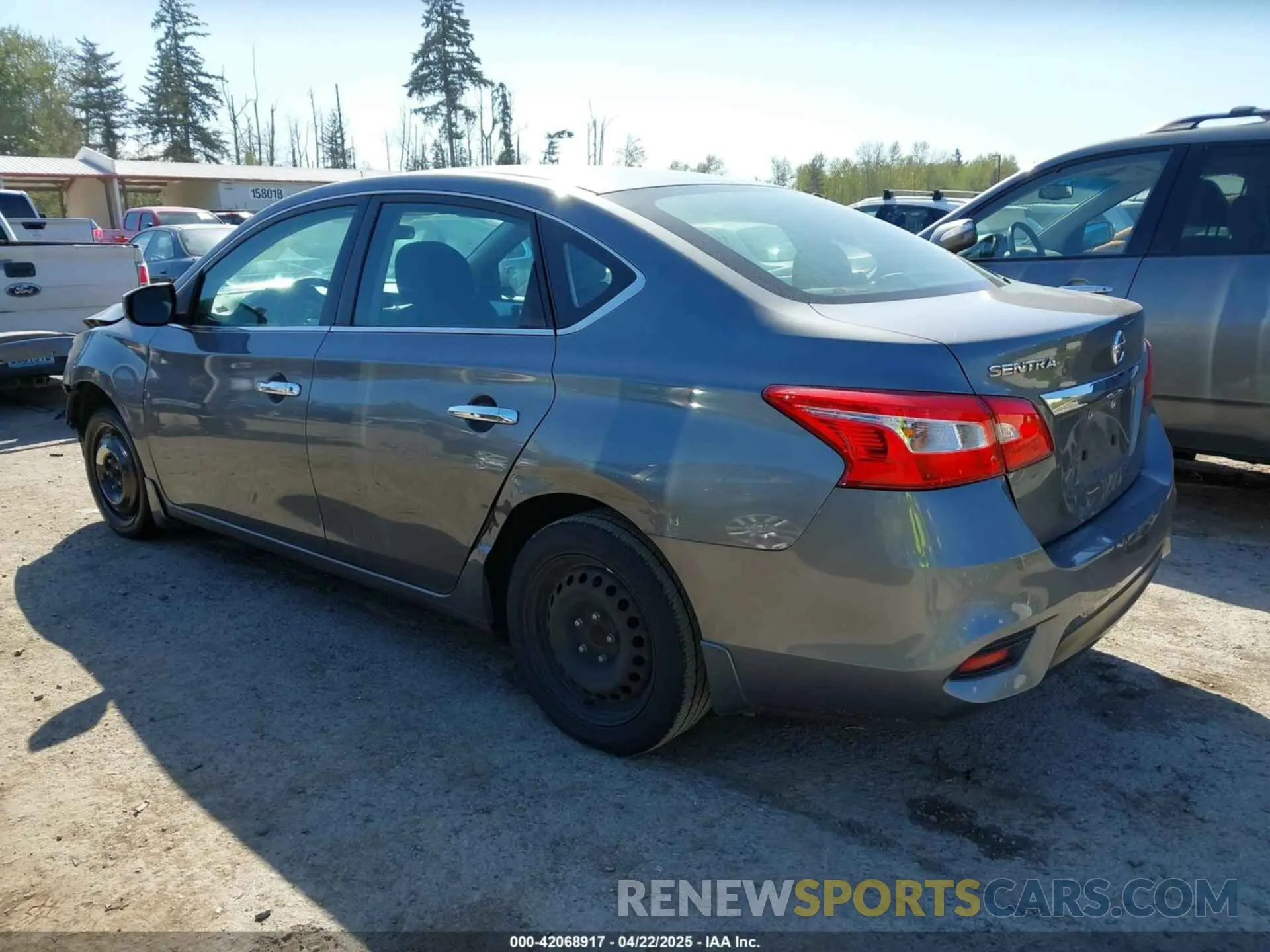 3 fotografías del automóvil dañado 3N1AB7APXKY287653 NISSAN SENTRA 2019
