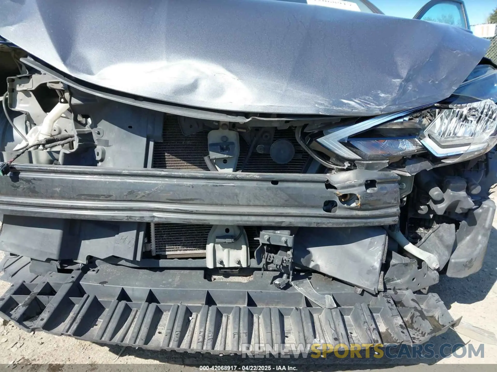 6 fotografías del automóvil dañado 3N1AB7APXKY287653 NISSAN SENTRA 2019