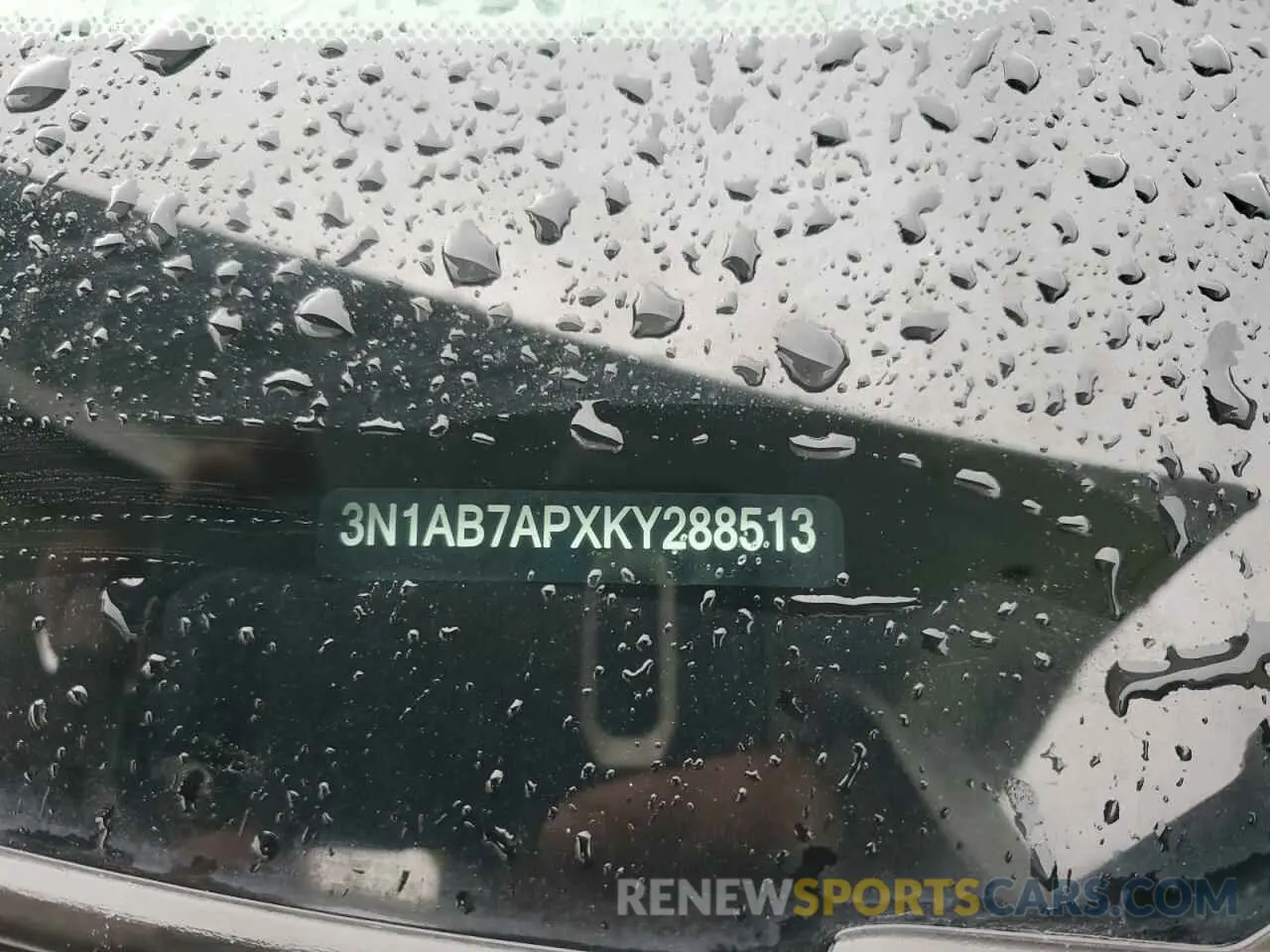 14 fotografías del automóvil dañado 3N1AB7APXKY288513 NISSAN SENTRA 2019