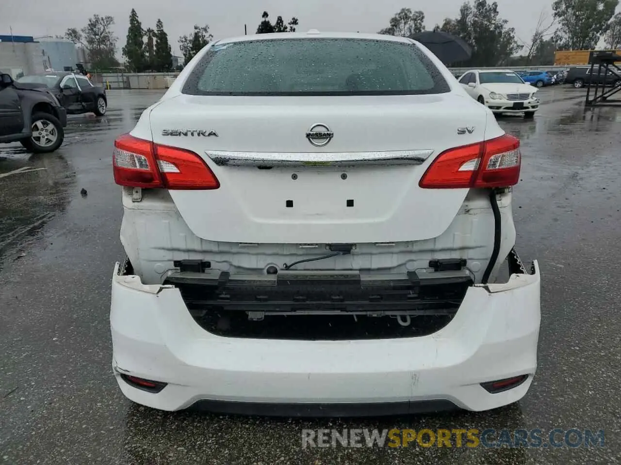 6 fotografías del automóvil dañado 3N1AB7APXKY288513 NISSAN SENTRA 2019