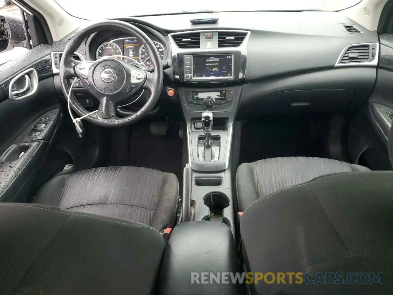 8 fotografías del automóvil dañado 3N1AB7APXKY288513 NISSAN SENTRA 2019