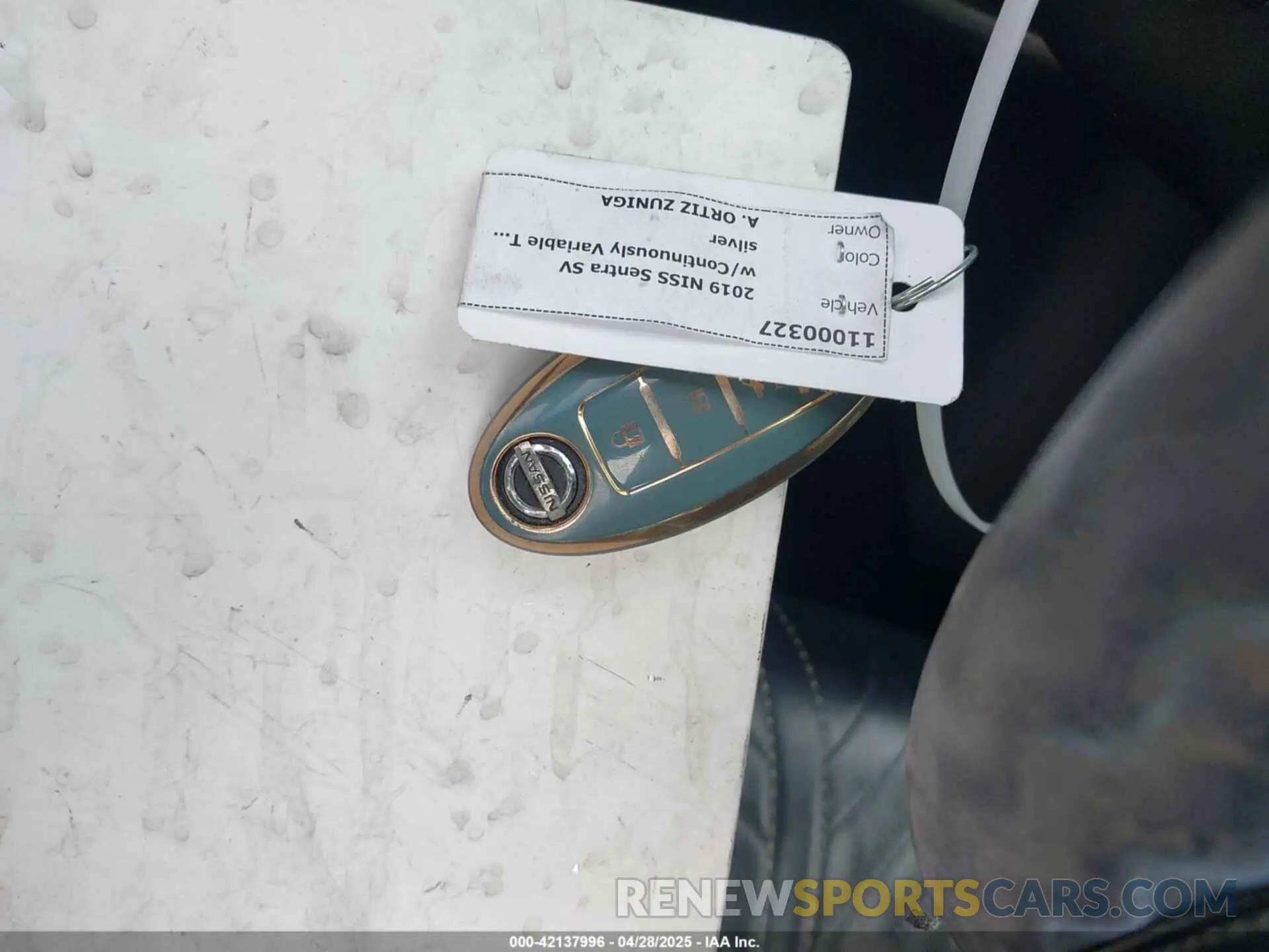 11 fotografías del automóvil dañado 3N1AB7APXKY288818 NISSAN SENTRA 2019