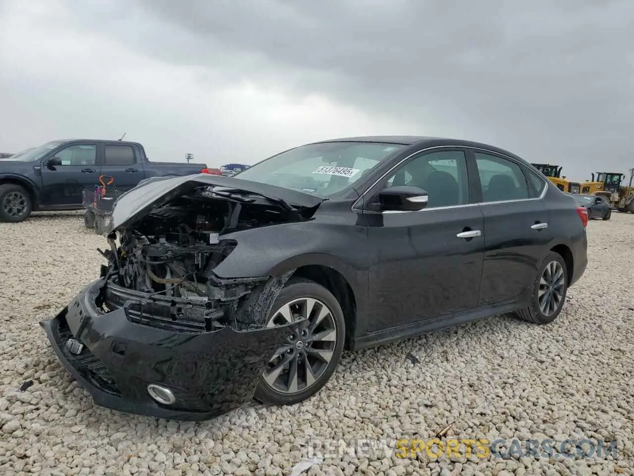 1 fotografías del automóvil dañado 3N1AB7APXKY294571 NISSAN SENTRA 2019