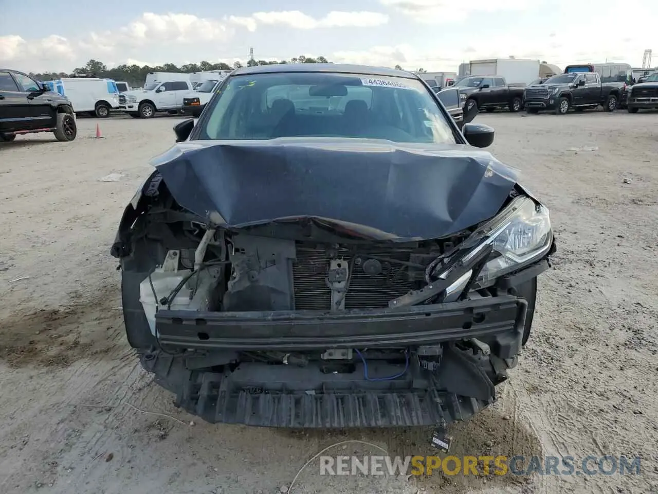 5 fotografías del automóvil dañado 3N1AB7APXKY294991 NISSAN SENTRA 2019