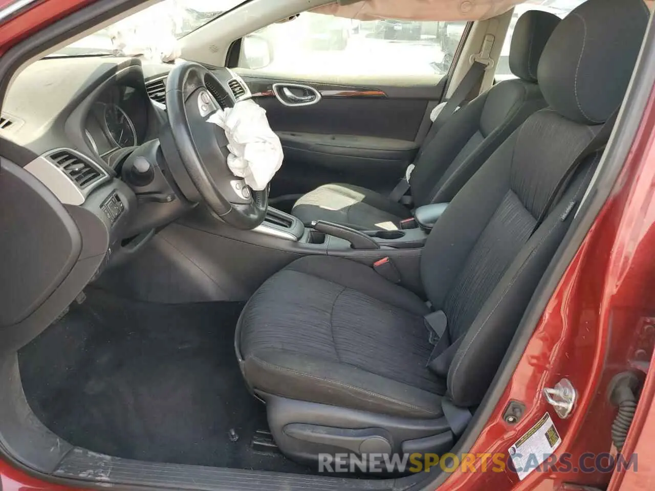7 fotografías del automóvil dañado 3N1AB7APXKY297793 NISSAN SENTRA 2019