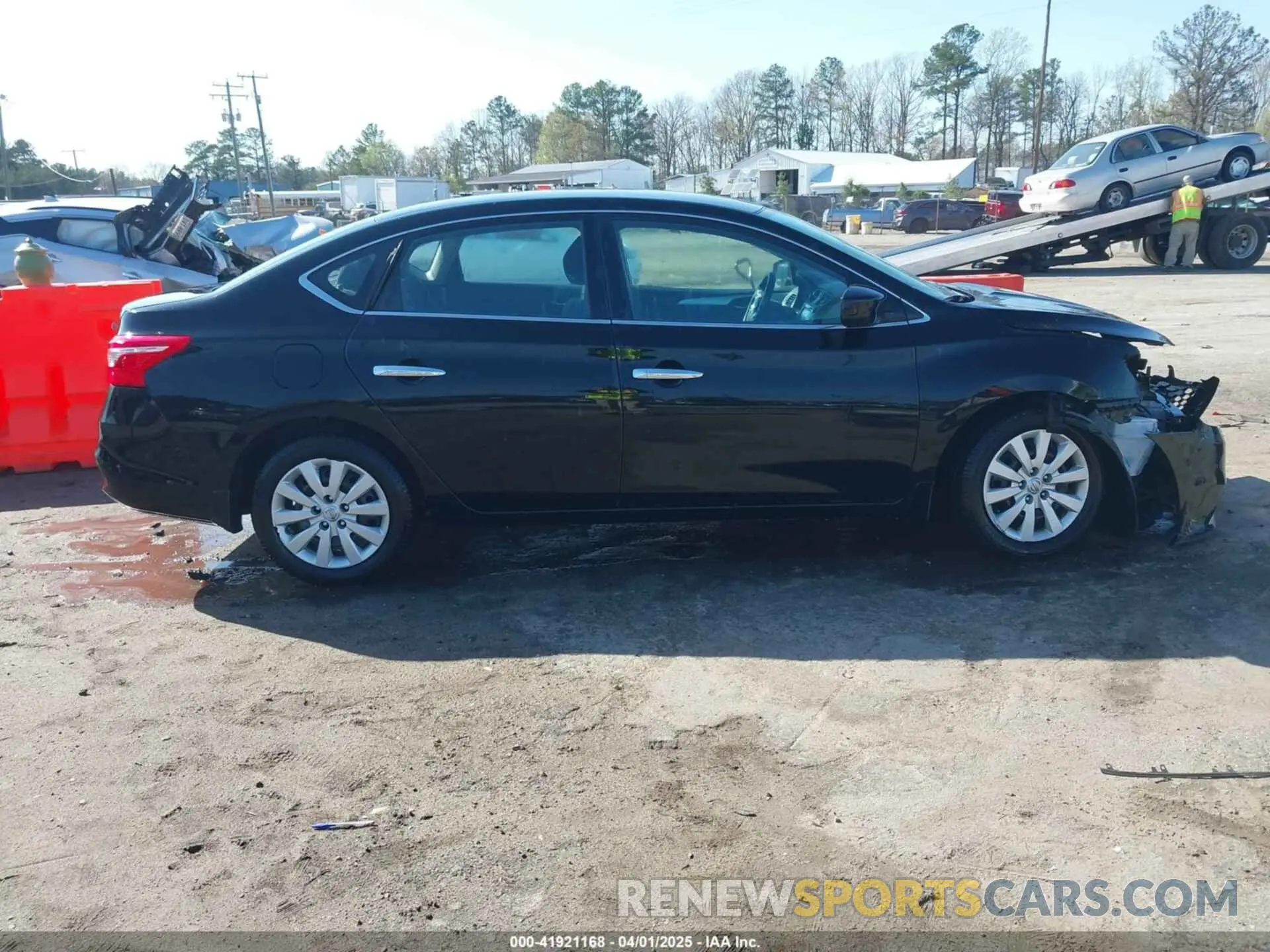 13 fotografías del automóvil dañado 3N1AB7APXKY308596 NISSAN SENTRA 2019