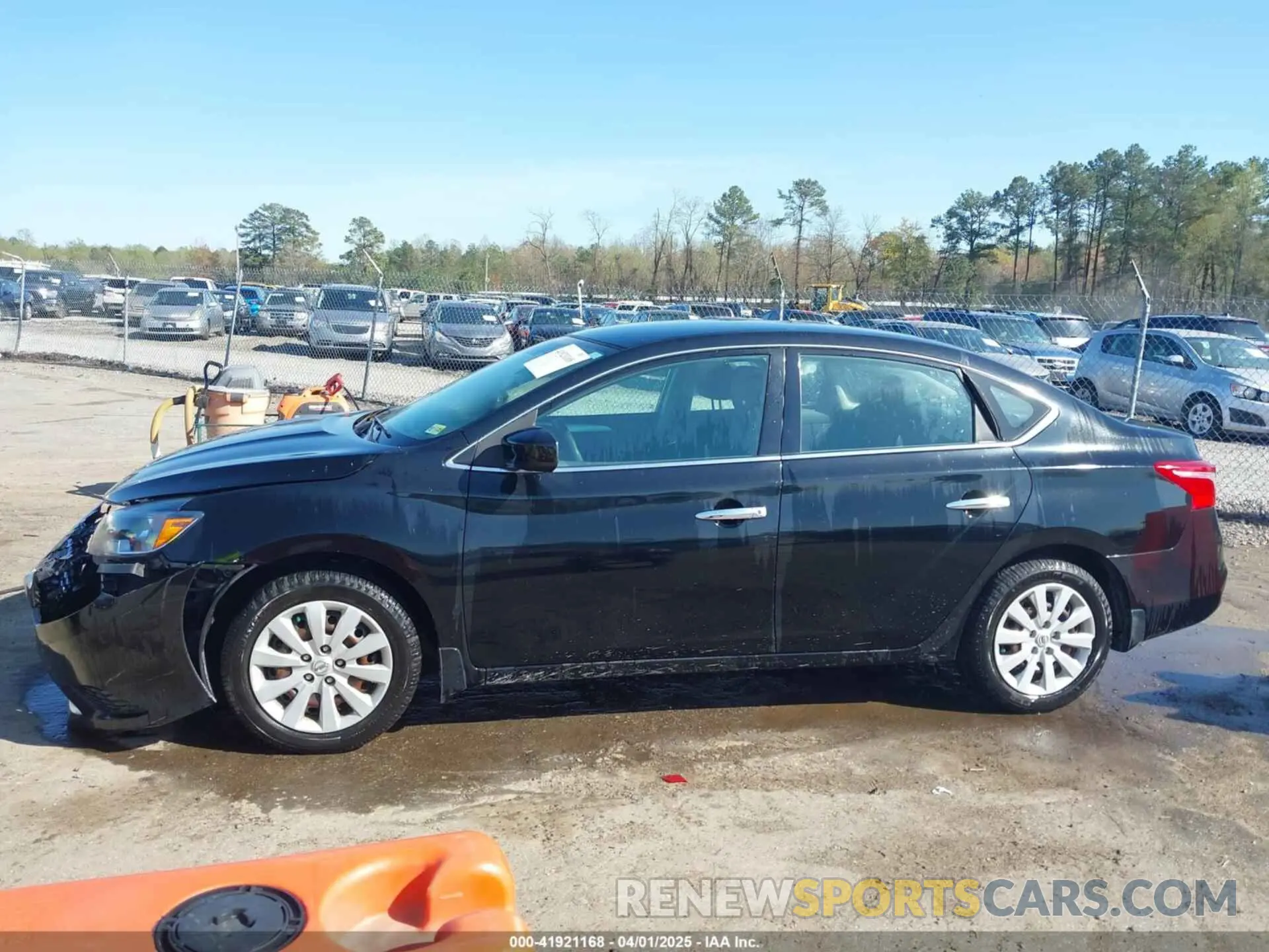 14 fotografías del automóvil dañado 3N1AB7APXKY308596 NISSAN SENTRA 2019