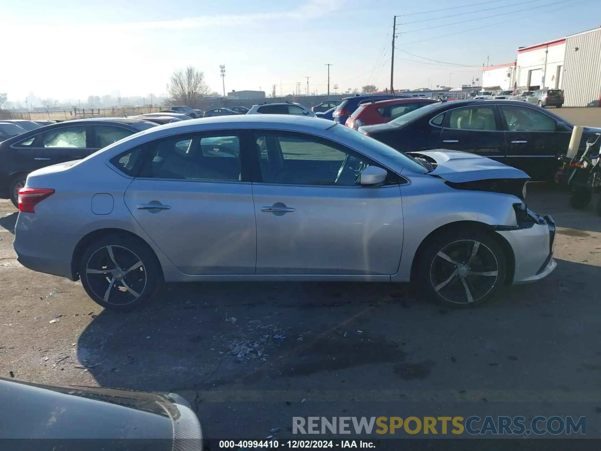 13 fotografías del automóvil dañado 3N1AB7APXKY316794 NISSAN SENTRA 2019